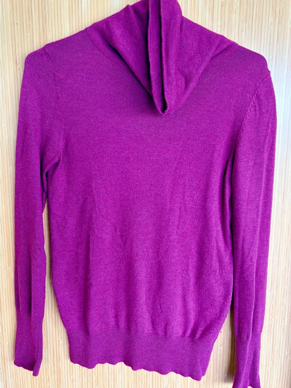 Mossimo Supply Co. Turtleneck Knit Sweater in Magenta
